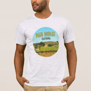 T-shirt Paso Robles California Vineyard Vintage