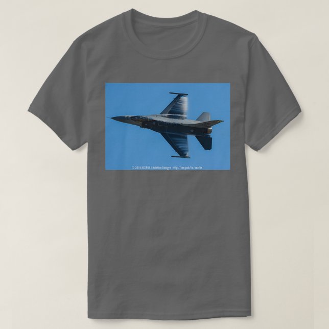 T-shirt Pass haute vitesse F16 Viper (Design devant)