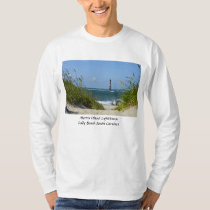 T-shirt Passage couvert de phare d'île de Morris