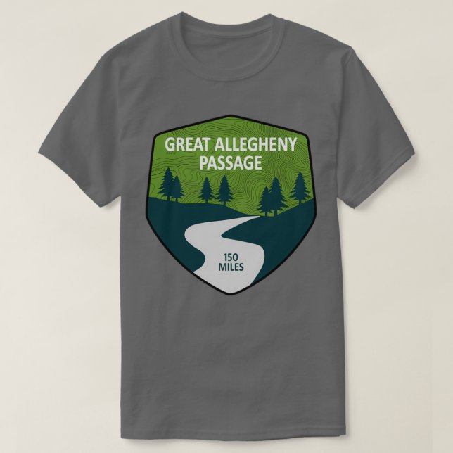T-shirt Passage    du Grand Allegheny(2)  (Design devant)