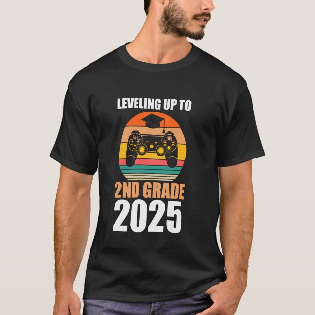 T-shirt passage en 2e année 2025 2e année (Devant)