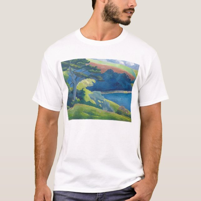 T-shirt Passage les Cornouailles de Helford (Devant)