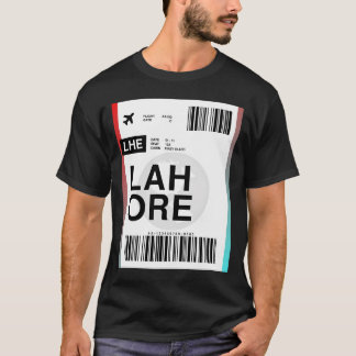 T-shirt Passe d'embarquement de Lahore
