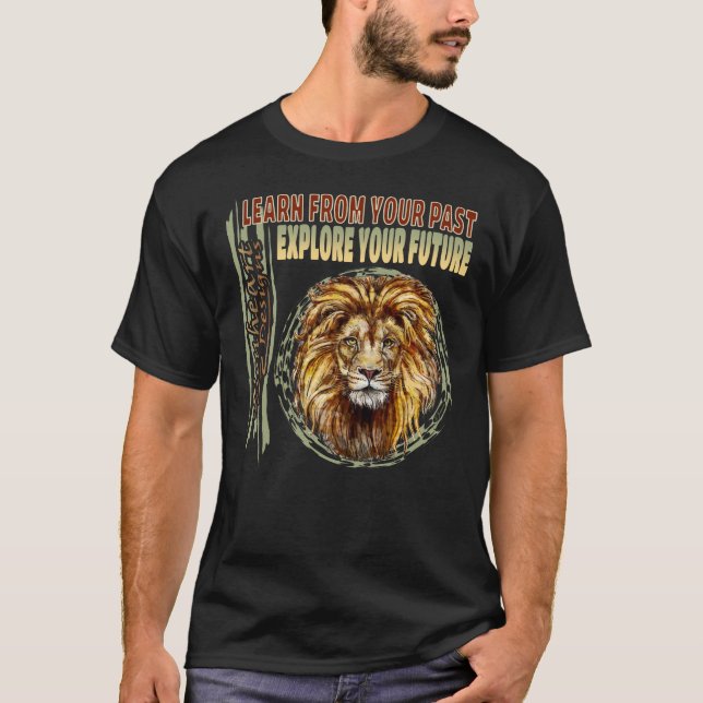T-shirt passé et futur de Lionheart (Devant)