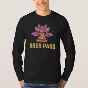 T-shirt Passe intérieure Cute Bouddha Lotus Flower Mandala