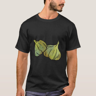 T-shirt Passe-temps Cuisine Oignon De Couleurs Vives Pour