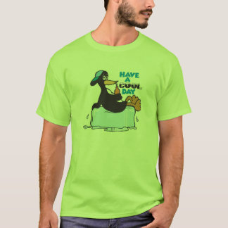 T-shirt passe une journée cool manchot