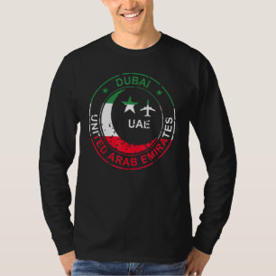 T-shirt Passeport De Dubaï Uae Pour Les Voyageurs Et Touri