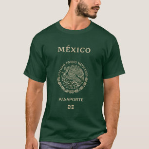 T-shirt passeport mexicain