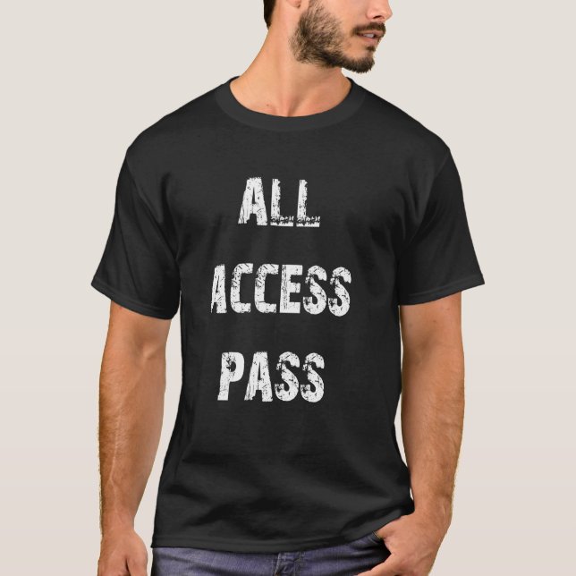 T-shirt Passeport Tout Accès (Devant)