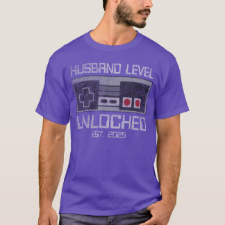 T-shirt Passer au mari 2025 Bachelor à niveau Soirée de cé