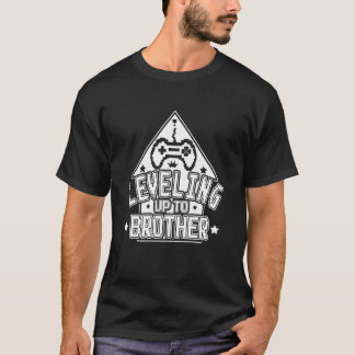 T-shirt Passer au niveau supérieur de frère, style de joue