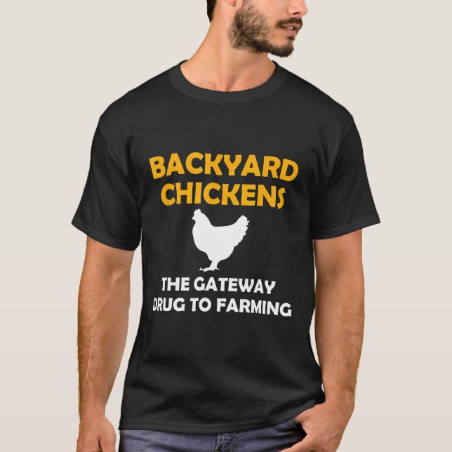 T-shirt Passerelle Poulet  Poulet (Devant)