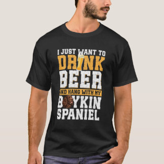 T-shirt Passez du temps avec mon propriétaire de Boykin Sp