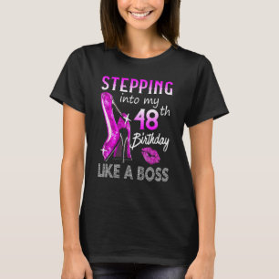T-shirt Passez En Mon 48E Anniversaire Comme Un Patron Heu