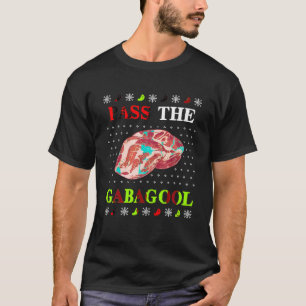 T-shirt Passez le chandail de Noël moche de Gabagool pour