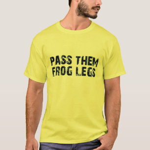 T-shirt Passez-les pattes de grenouille