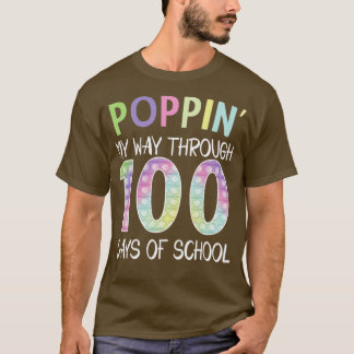 T-shirt Passez mon chemin à travers 100 jours de l'école 6