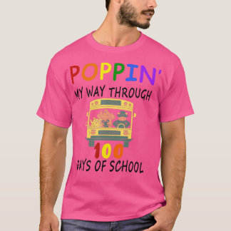 T-shirt Passez mon chemin à travers 100 jours d'école 5