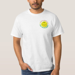 T-shirt Passez Une Bonne Journée, Gardez Le Sourire Toujou