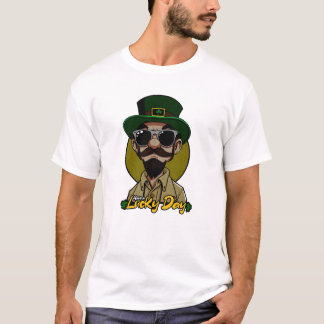 T-shirt Passez une journée chanceuse – Ambiance de la Sain