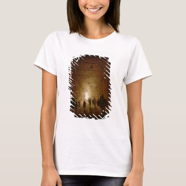 T-shirt Passing Through à Arched P (Devant)