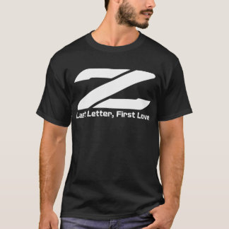 T-shirt Passion de dernière lettre de Z première