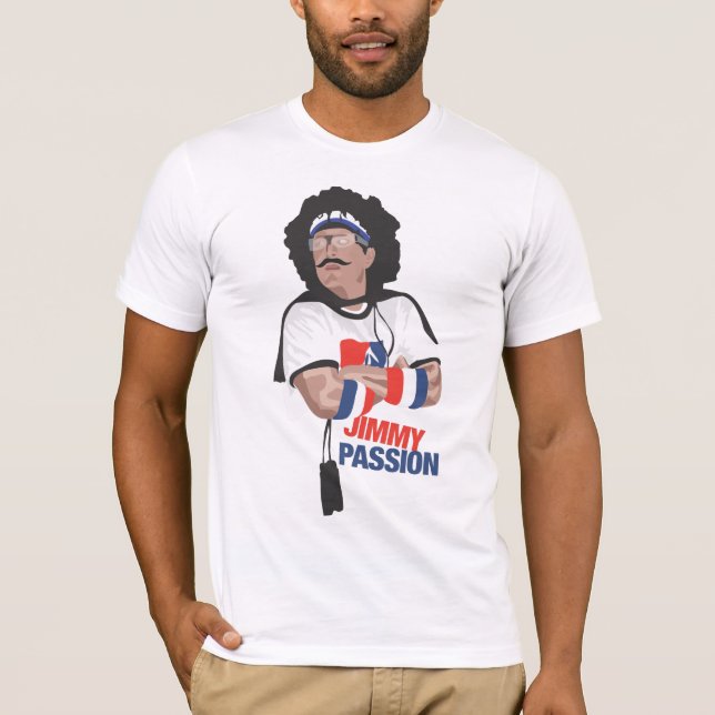 T-shirt Passion de Jimmy - AUCUN DOS (Devant)