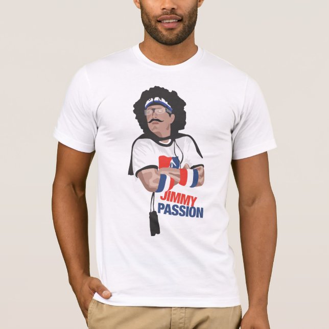 T-shirt Passion de Jimmy avec le dos (Devant)