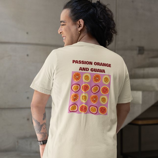 T-shirt Passion Orange Guava Hawaiian Tropical Fruit  (Créateur téléchargé)