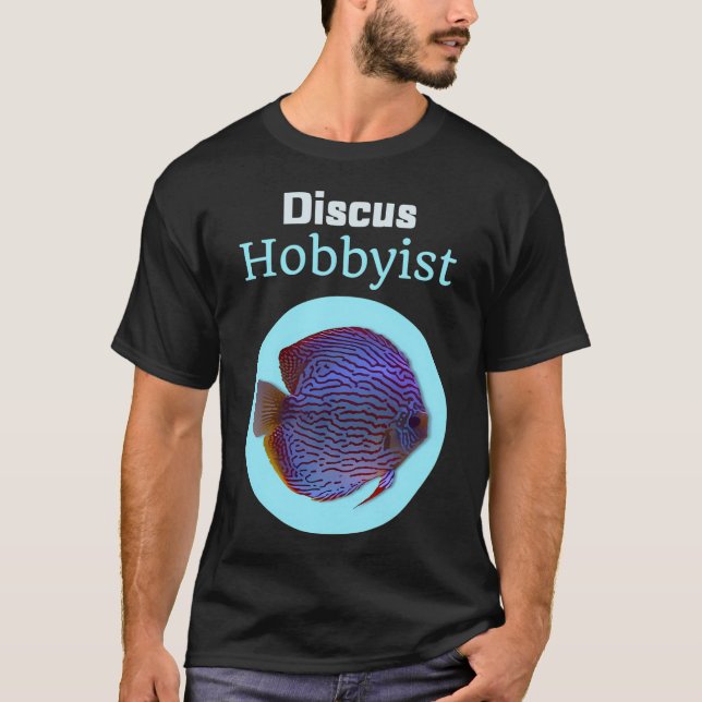 T-shirt Passionné de Discus (Devant)