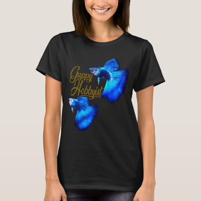 T-shirt Passionné de guppy (Devant)