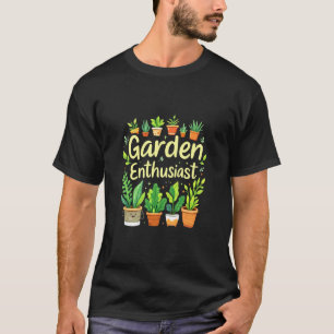 T-shirt Passionnée de jardinage