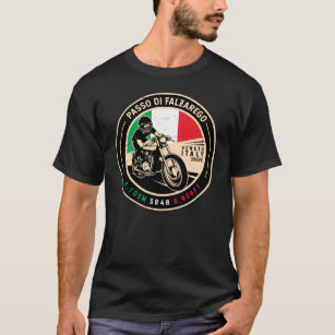 T-shirt Passo di Falzarego Italie Falzarego Pass Moto