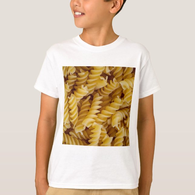 T-shirt Pasta Fusilli Noodles (Devant)