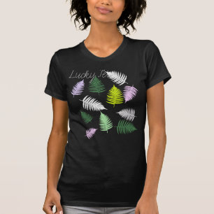 T-shirt Pastel Colors Lucky Fern