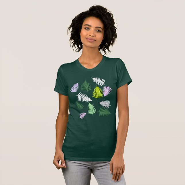 T-shirt Pastel Colors Lucky Fern (Devant entier)