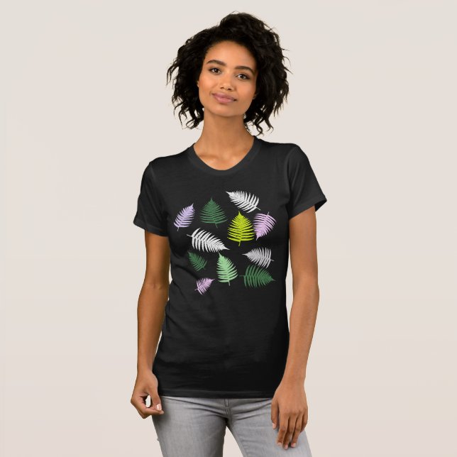 T-shirt Pastel Colors Lucky Fern (Devant entier)