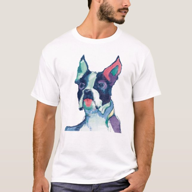 T-shirt Pastel d'aquarelle d'Ulysse (Devant)