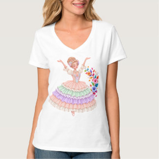 T-Shirt Pastel de Princesse Ballerine | Danseuse d