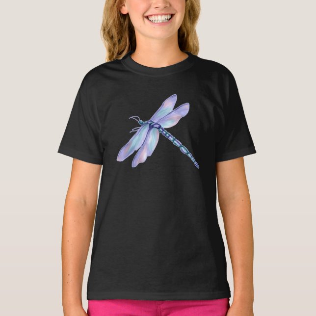 T-shirt Pastel Dragonfly (Devant)
