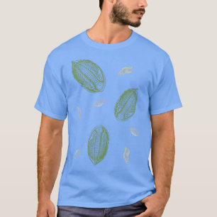 T-shirt Pastel Fossil Motif 1