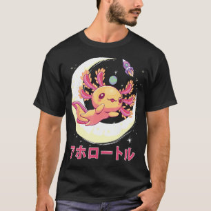 T-shirt Pastel Goth Axolotl Chemise Japonaise Esthétique N