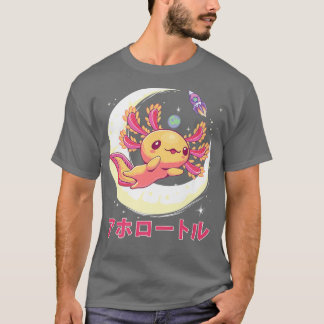 T-shirt Pastel Goth Cute Axolotl Kawaii Japanese Anime Aes