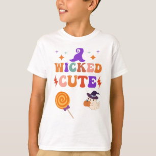 T-shirt Pastel Goth Halloween Chemise pour enfants mignonn