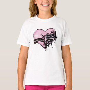 T-shirt Pastel Goth Heart   Émotionnel et sans émotion