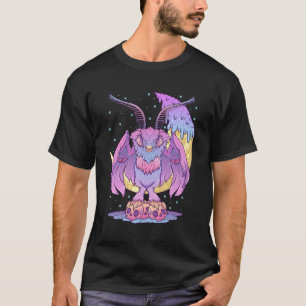 T-shirt Pastel Goth Kawaii Cryptid Moth Pastel Goth