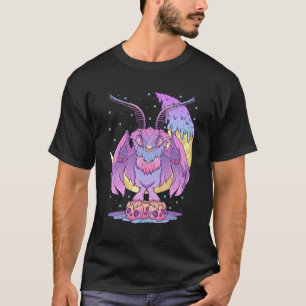 T-shirt Pastel Goth Kawaii Cryptid Moth Pastel Goth
