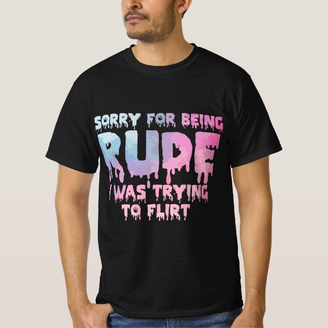 T-shirt Pastel Goth Kawaii Gothic Snarky Sassy Sarcastic E (Devant)