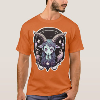T-shirt pastel goth mignon baphomet 6